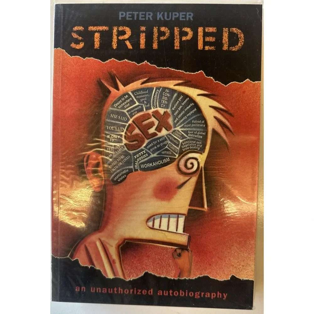 STRIPPED PETER KUPER FANTAGRAPHICS TPBNM+ Unread (B17)